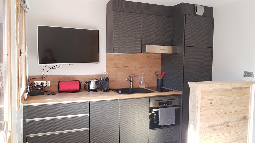 Ferienwohnung Les Brigues Courchevel Exterior foto